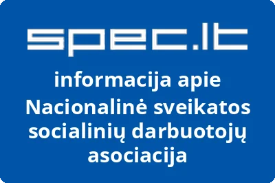 Nacionalinė sveikatos socialinių darbuotojų asociacija