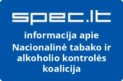 Nacionalinė tabako ir alkoholio kontrolės koalicija