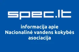Nacionalinė vandens kokybės asociacija | spec.lt