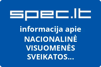 Nacionalinė visuomenės sveikatos priežiūros laboratorija