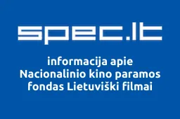 Nacionalinio kino paramos fondas Lietuviški filmai iliustracija