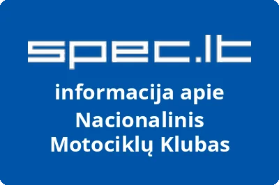 Nacionalinis Motociklų Klubas
