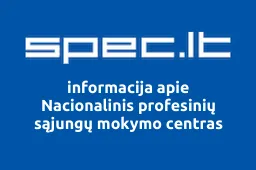 Nacionalinis profesinių sąjungų mokymo centras | spec.lt