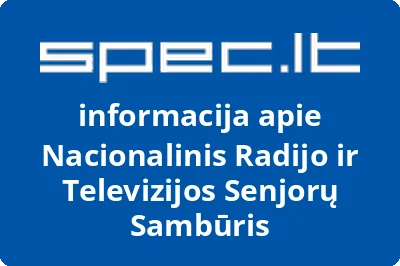NACIONALINIS RADIJO IR TELEVIZIJOS SENJORŲ SAMBŪRIS