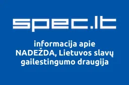 NADEŽDA, Lietuvos slavų gailestingumo draugija | spec.lt