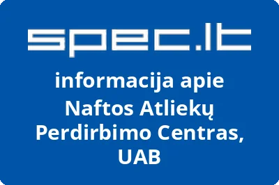 Naftos Atliekų Perdirbimo Centras, UAB