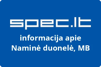 Naminė duonelė, MB