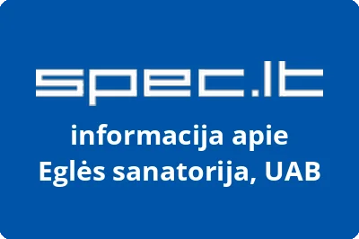 Eglės sanatorija, UAB