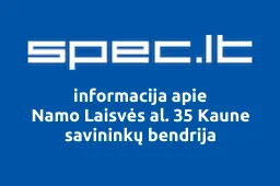 Namo Laisvės al. 35 Kaune savininkų bendrija | spec.lt