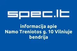 Namo Treniotos g. 10 Vilniuje bendrija iliustracija