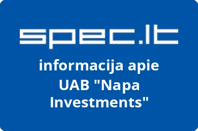 Napa Investments, UAB | spec.lt