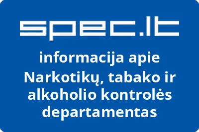 Narkotikų, tabako ir alkoholio kontrolės departamentas