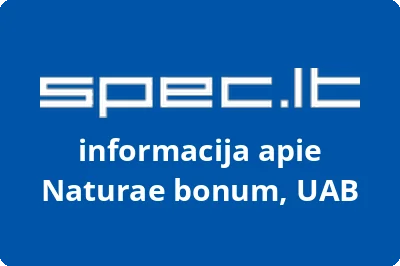 Naturae bonum, UAB | spec.lt