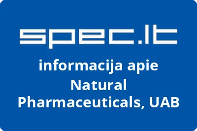 Natural Pharmaceuticals, UAB