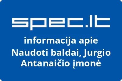 Naudoti baldai, Jurgio Antanaičio įmonė