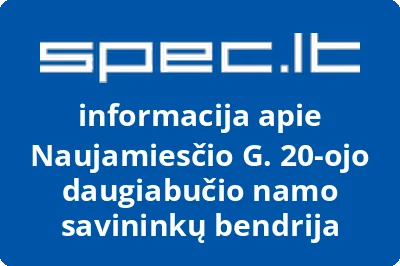 Naujamiesčio g. 20ojo daugiabučio namo savininkų bendrija