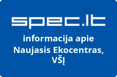 Naujasis ekocentras, VŠĮ