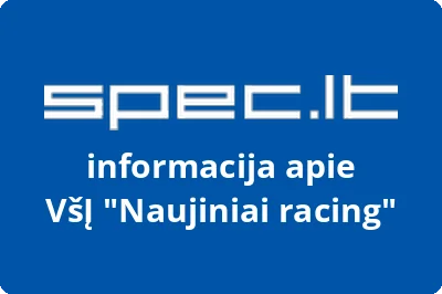 Naujiniai racing, VŠĮ | spec.lt