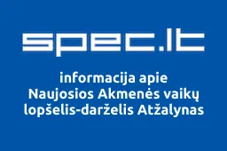 Naujosios Akmenės vaikų lopšelis-darželis Atžalynas iliustracija