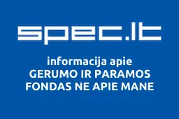 Ne apie mane, VŠĮ | spec.lt