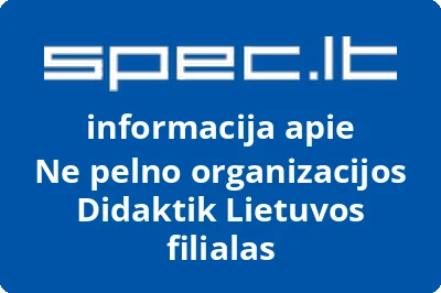 Ne pelno organizacijos Didaktik Lietuvos filialas