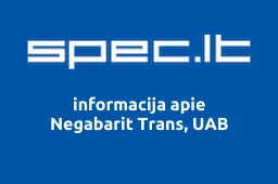 Negabarit Trans, UAB | spec.lt