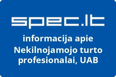 Nekilnojamojo turto profesionalai, UAB