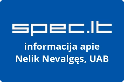 Nelik nevalgęs, UAB | spec.lt