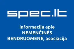 NEMENČINĖS BENDRUOMENĖ, asociacija