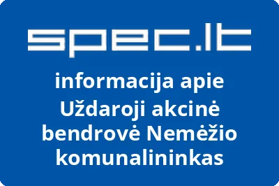 Nemėžio komunalininkas, UAB
