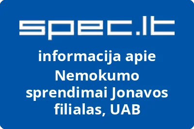 Nemokumo sprendimai Jonavos filialas, UAB