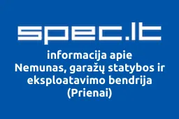 Nemunas, garažų statybos ir eksploatavimo bendrija (Prienai) | spec.lt