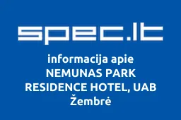 NEMUNAS PARK RESIDENCE HOTEL, UAB Žembrė