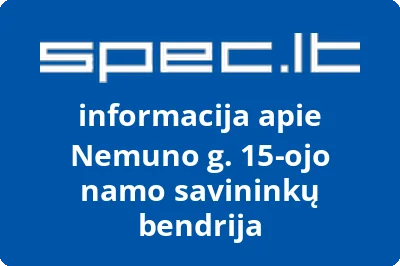 Nemuno g. 15ojo namo savininkų bendrija