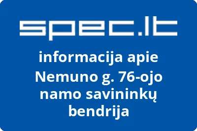 Nemuno g. 76ojo namo savininkų bendrija