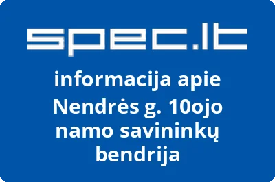 Nendrės g. 10ojo namo savininkų bendrija