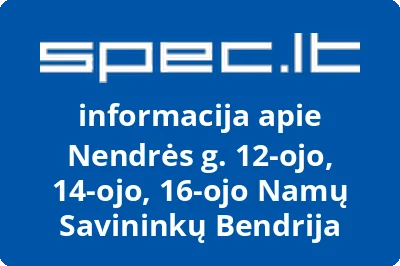 Nendrės g. 12-ojo, 14-ojo, 16-ojo Namų Savininkų Bendrija