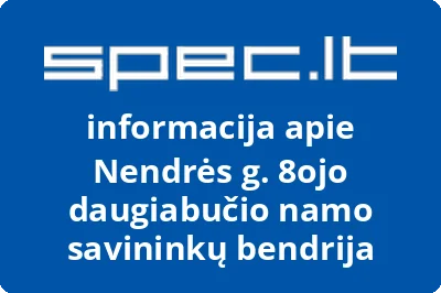Nendrės g. 8ojo daugiabučio namo savininkų bendrija
