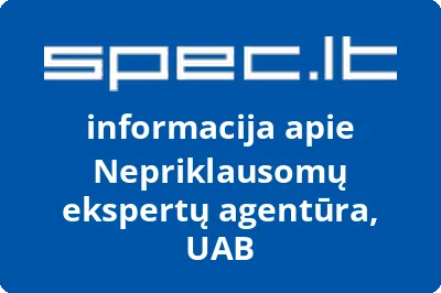 Nepriklausomų ekspertų agentūra, UAB