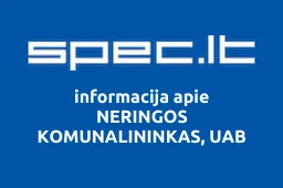NERINGOS KOMUNALININKAS, UAB | spec.lt