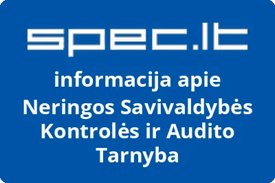 Neringos savivaldybės kontrolės ir audito tarnyba