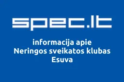 Neringos sveikatos klubas Esuva | spec.lt