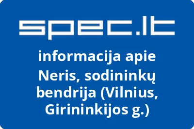 Neris, sodininkų bendrija (Vilnius, Girininkijos g.)