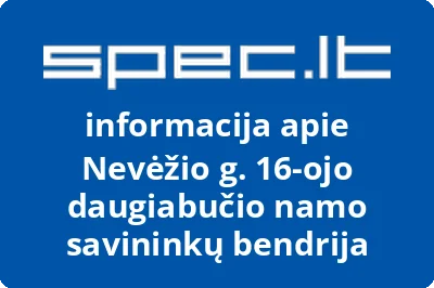 Nevėžio g. 16ojo daugiabučio namo savininkų bendrija