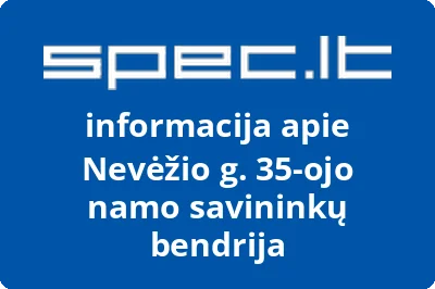 Nevėžio g. 35-ojo namo savininkų bendrija