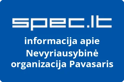 Nevyriausybinė organizacija Pavasaris