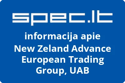 New Zeland Advance European Trading Group, UAB