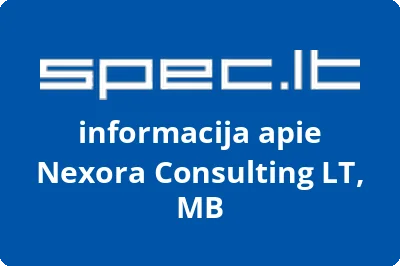 Nexora Consulting LT, MB | spec.lt