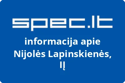 Nijolės Lapinskienės, IĮ