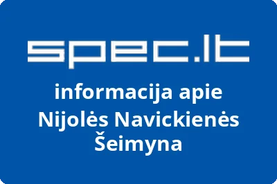 Nijolės Navickienės Šeimyna
